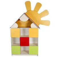 Шкаф для детеи Tisam 28517 ЛДСП / Разноцветный