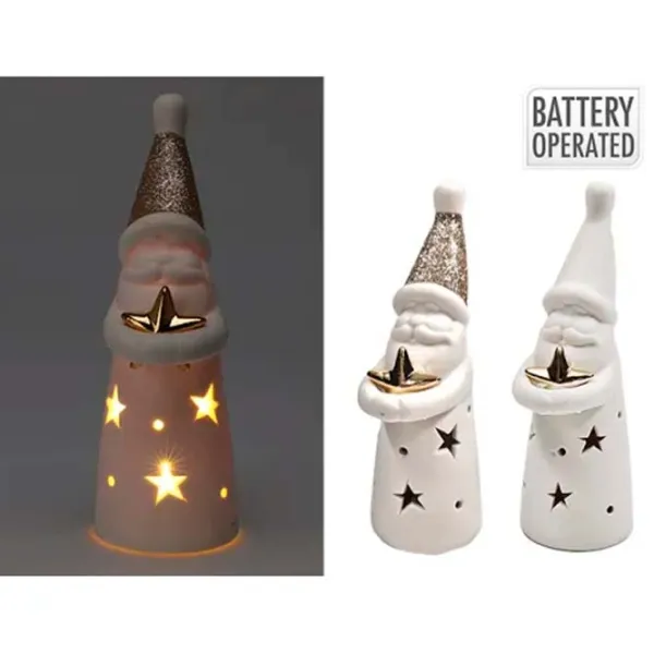 Suvenir Christmas "Mos Craciun" Ceramică / White photo 1