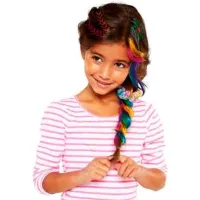 Креативный набор Cra-Z-Art Rainbow Tie-Dye Hair Designer Barbie 884920340503 8+ / Разноцветный Розовый photo 3