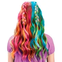 Креативный набор Cra-Z-Art Rainbow Tie-Dye Hair Designer Barbie 884920340503 8+ / Разноцветный Розовый photo 4