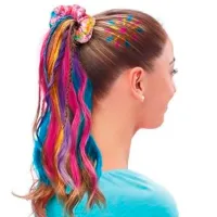 Креативный набор Cra-Z-Art Rainbow Tie-Dye Hair Designer Barbie 884920340503 8+ / Разноцветный Розовый photo 5