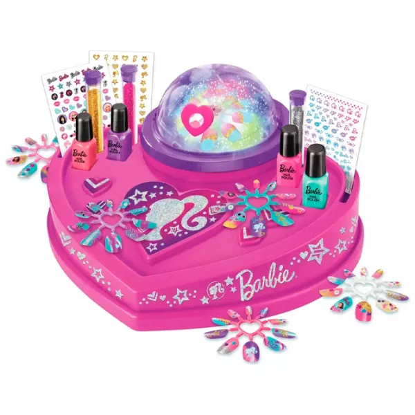 Креативный набор Cra-Z-Art Glitter & Shine Nail Studio Barbie 884920340527 8+ / Разноцветный Розовый photo 2 Креативный набор Cra-Z-Art Glitter & Shine Nail Studio Barbie 884920340527 8+ / Разноцветный Розовый photo 2