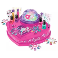 Креативный набор Cra-Z-Art Glitter & Shine Nail Studio Barbie 884920340527 8+ / Разноцветный Розовый photo 2