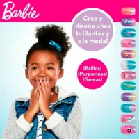Креативный набор Cra-Z-Art Glitter & Shine Nail Studio Barbie 884920340527 8+ / Разноцветный Розовый photo 4
