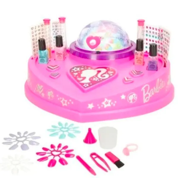 Креативный набор Cra-Z-Art Glitter & Shine Nail Studio Barbie 884920340527 8+ / Разноцветный Розовый photo 5 Креативный набор Cra-Z-Art Glitter & Shine Nail Studio Barbie 884920340527 8+ / Разноцветный Розовый photo 5