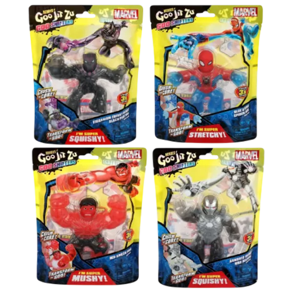 Фигурки Goojitzu Marvel Goo Shifters Hero Pack W7 4+ / Разноцветный photo 1