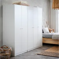 Шкаф Ikea Kleppstad 79 x 55см x 176 / ДСП / White photo 2