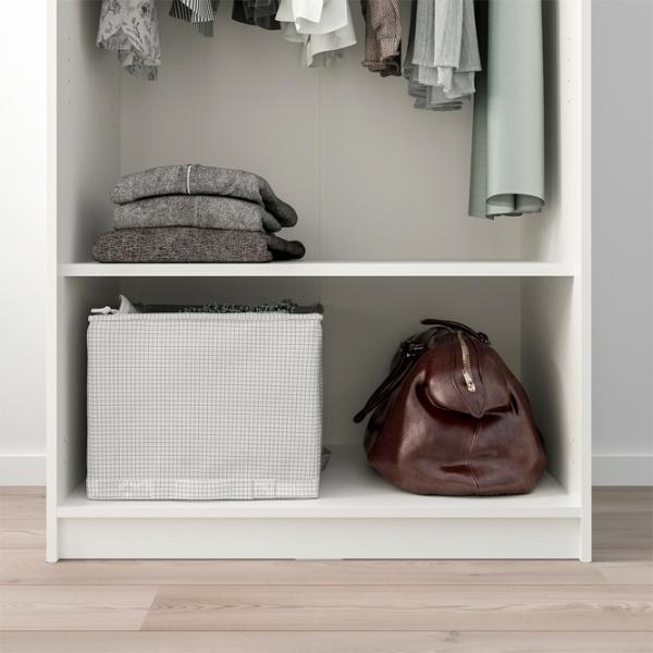 Шкаф Ikea Kleppstad 79 x 55см x 176 / ДСП / White photo 4