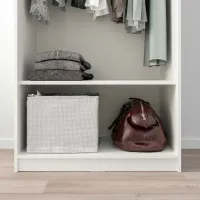Шкаф Ikea Kleppstad 79 x 55см x 176 / ДСП / White photo 4