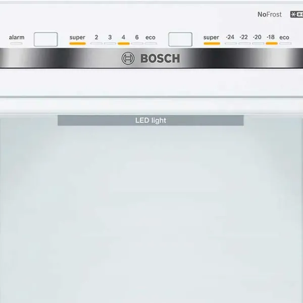 Frigider Bosch KGN39VLEB cu congelator jos 368 l / 203 cm / Inox photo 3