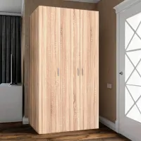 Шкаф Haaus Nero 3U 120 x 52см x 200 / ЛДСП / Дуб Сонома photo 5
