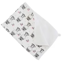 Pelincă Minikin Zebra  / White