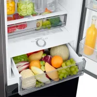 Frigider Samsung RB38C7B6D22/EF cu congelator jos 390 l / 203 cm / Black photo 5