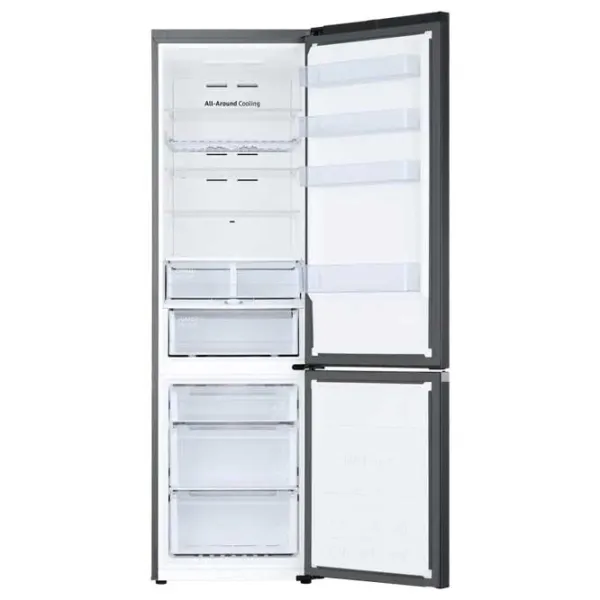 Frigider Samsung RB38C675EB1/EF cu congelator jos 390 l / 203 cm / Black photo 5