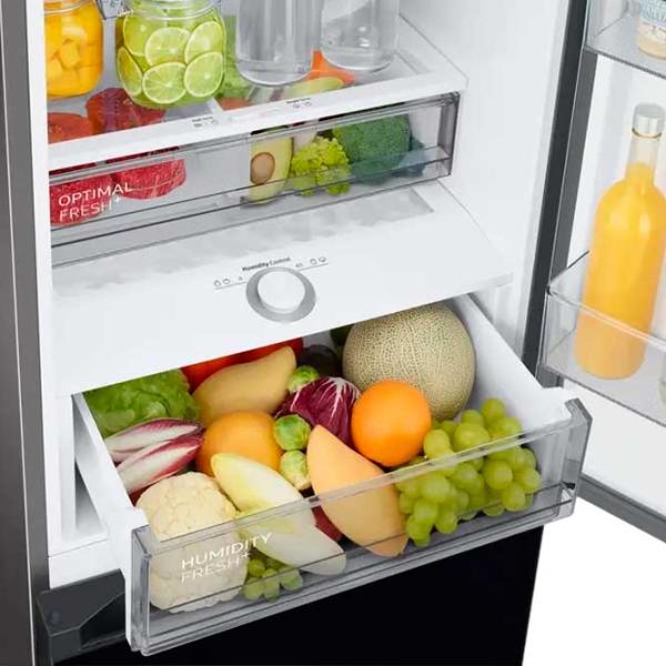 Frigider Samsung RB38C675EB1/EF cu congelator jos 390 l / 203 cm / Black photo 6