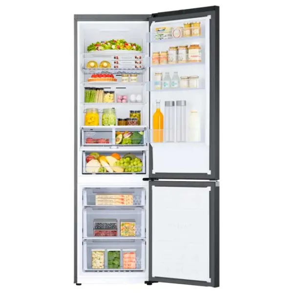 Frigider Samsung RB38C675EB1/EF cu congelator jos 390 l / 203 cm / Black photo 7