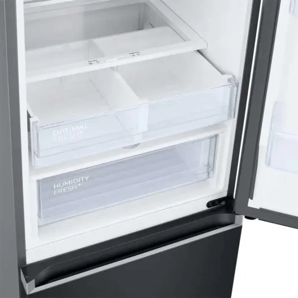Frigider Samsung RB38C675EB1/EF cu congelator jos 390 l / 203 cm / Black photo 10