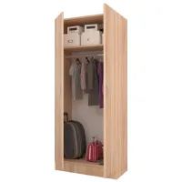 Dulap Haaus Remi 2U 80 x 51 x 170 / PAL / Stejar Sonoma photo 2