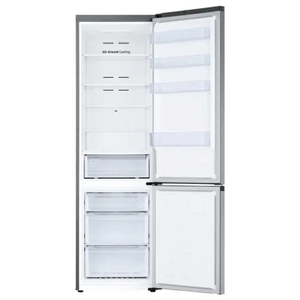 Frigider Samsung RB38C600ESA/EF cu congelator jos 390 l / 203 cm / Silver photo 4