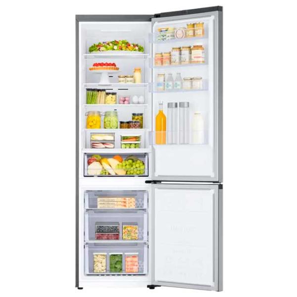 Frigider Samsung RB38C600ESA/EF cu congelator jos 390 l / 203 cm / Silver photo 5