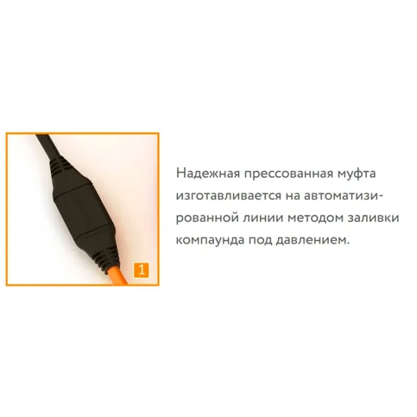 Кабель нагревательный Teploluxe Tropix TLBE Злектрический / 9,3 м2 photo 3 Кабель нагревательный Teploluxe Tropix TLBE Злектрический / 9,3 м2 photo 3