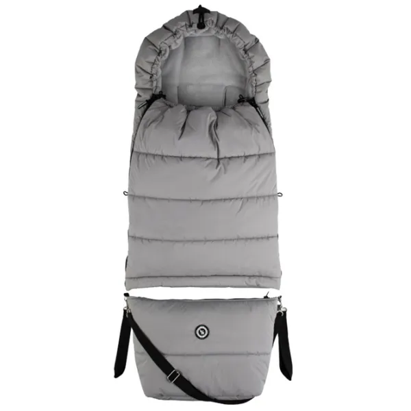 Husă pentru cărucior Cottonmoose Combi 3 in 1 Nailon / Gray photo 1