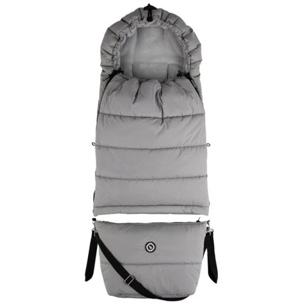 Husă pentru cărucior Cottonmoose Combi 3 in 1 Nailon / Gray photo 1