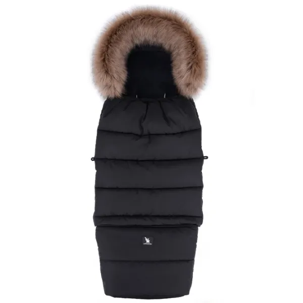 Husă pentru cărucior Cottonmoose Combi 3 in 1 Nailon / Black photo 1
