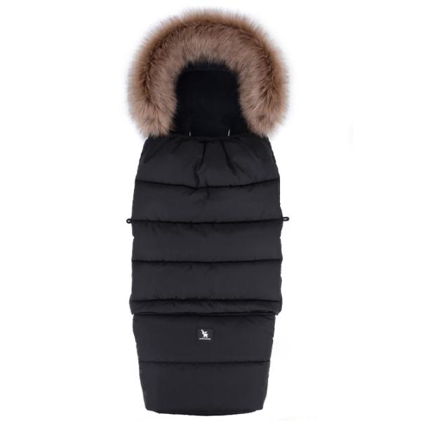 Husă pentru cărucior Cottonmoose Combi 3 in 1 Nailon / Black photo 1