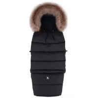 Husă pentru cărucior Cottonmoose Combi 3 in 1 Nailon / Black