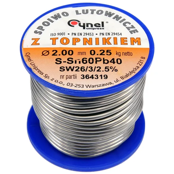 Припои Toya SN60PB40  1 / Staniu photo 1