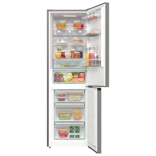 Frigider Gorenje NRC6194SXL4 cu congelator jos 326 l / 185 cm / Inox photo 4