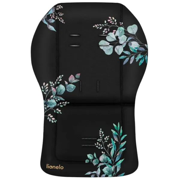 Матрасик для коляски Lionelo Seatliner Goldenmoments  Полиэстер, Полиэстер / Цветы / Черный photo 3 Матрасик для коляски Lionelo Seatliner Goldenmoments  Полиэстер, Полиэстер / Цветы / Черный photo 3