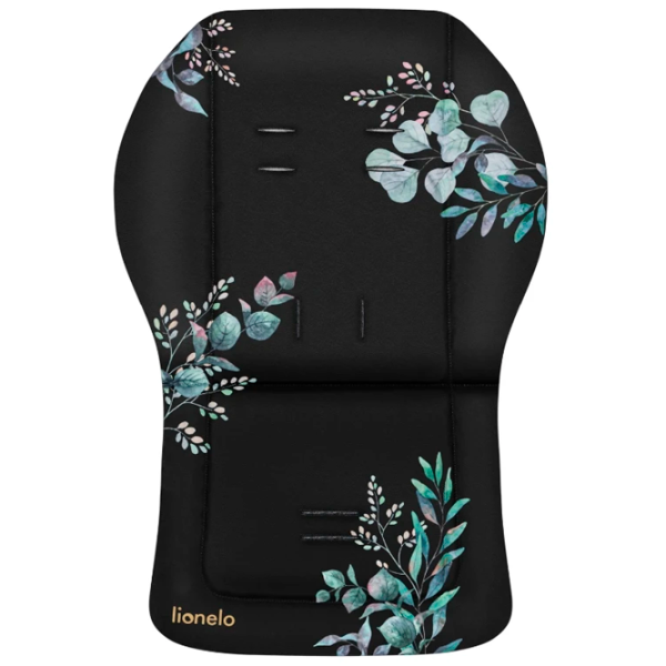 Матрасик для коляски Lionelo Seatliner Goldenmoments  Полиэстер, Полиэстер / Цветы / Черный photo 3 Матрасик для коляски Lionelo Seatliner Goldenmoments  Полиэстер, Полиэстер / Цветы / Черный photo 3