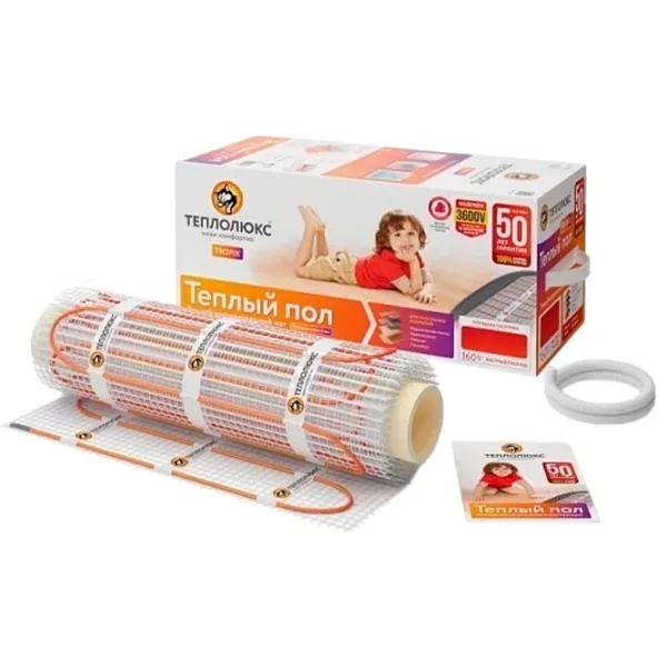 Covoraș încălzire pardoseală Teploluxe Tropix МНН Electric / 3 m2 photo 1 Covoraș încălzire pardoseală Teploluxe Tropix МНН Electric / 3 m2 photo 1