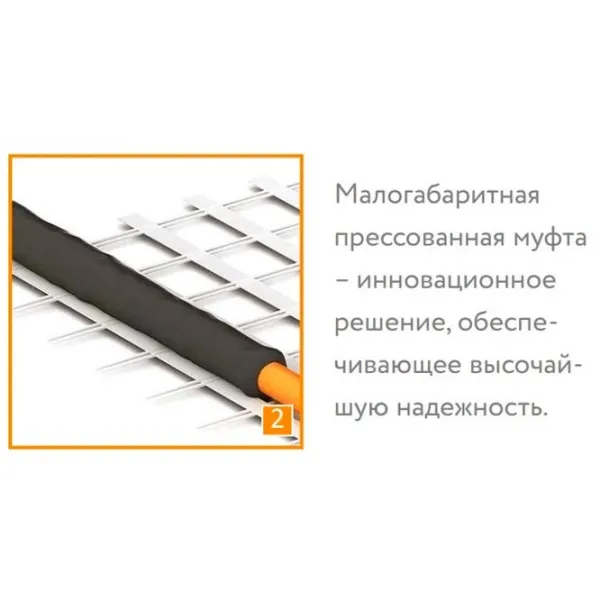 Коврик для подогрева пола Teploluxe Tropix МНН Злектрический / 5 м2 photo 3