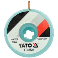 Bandă de cupru împletită Yato YT82530  1 / Cupru