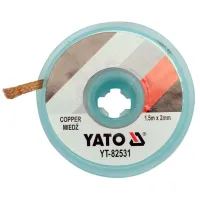 Bandă de cupru împletită Yato YT82531  1 / Cupru