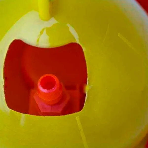 Adăpător Tehno MS D3 TYPE Plastic / Yellow photo 2