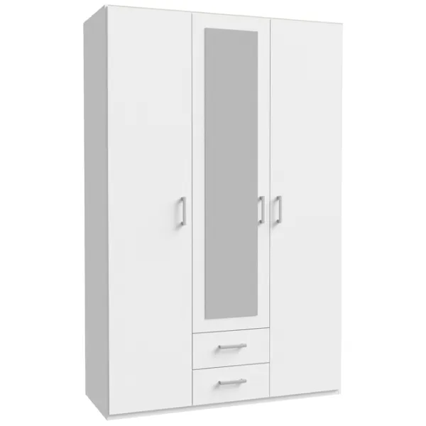 Шкаф Fortuna Econobox 133.2 x 54.2см x 210.5 / ДСП / White photo 2