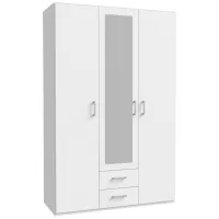 Dulap Fortuna Econobox 133.2 x 54.2 x 210.5 / DSP / White photo 2