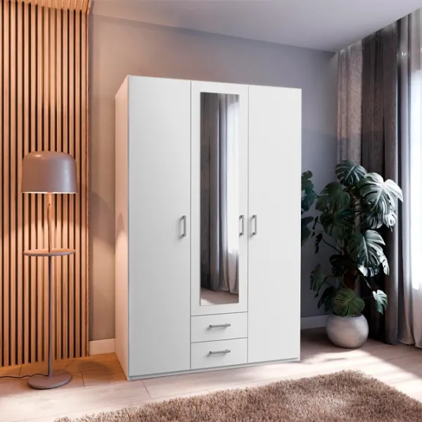 Шкаф Fortuna Econobox 133.2 x 54.2см x 210.5 / ДСП / White photo 5
