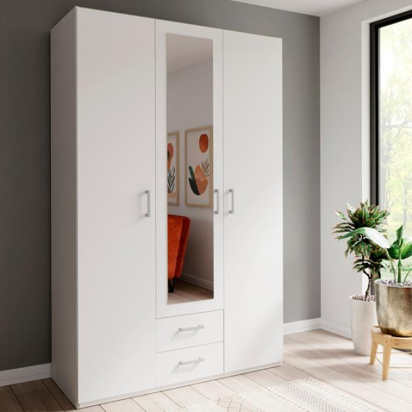 Шкаф Fortuna Econobox 133.2 x 54.2см x 210.5 / ДСП / White photo 6