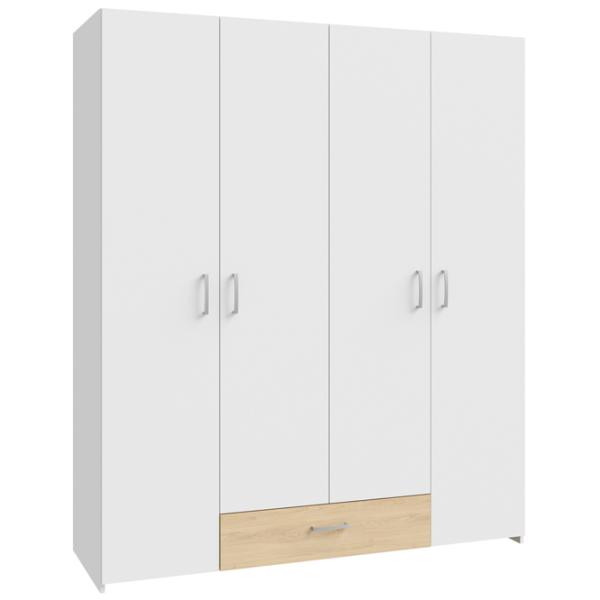 Шкаф Fortuna Econobox 159.1 x 54.4см x 190.5 / ДСП / White photo 2