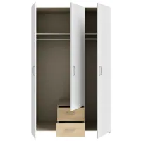 Шкаф Fortuna Econobox 119.4 x 54.4см x 190.5 / ДСП / White photo 3