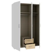 Шкаф Fortuna Econobox 119.4 x 54.4см x 190.5 / ДСП / White photo 4