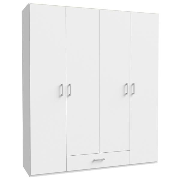 Шкаф Fortuna Econobox 177.5 x 54.2см x 210.5 / ДСП / White photo 2