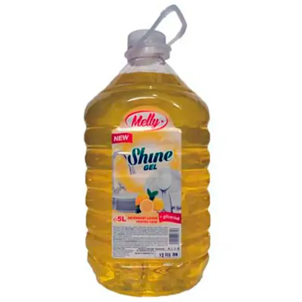Detergent de vase Melly Shine 5 l / Lămâie photo 1 Detergent de vase Melly Shine 5 l / Lămâie photo 1