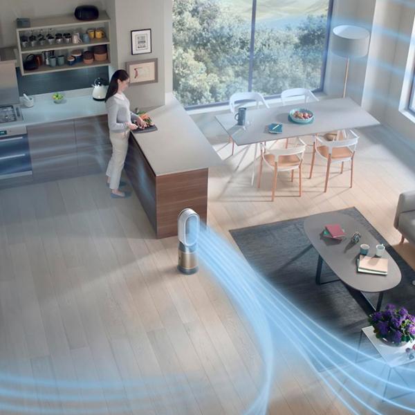 Очиститель воздуха Dyson HP09 Hot + Cool Напольная / Белое золото photo 7