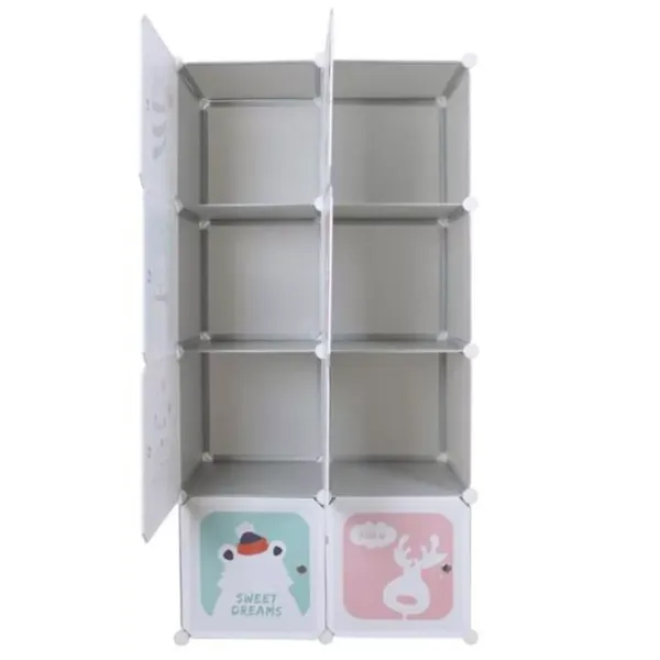 Dulap pentru copii Mobhaus Atrey  Plastic / Multicolor photo 2